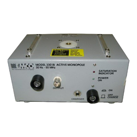 ESCO Technologies ETS-Lindgren 3301B user manual
