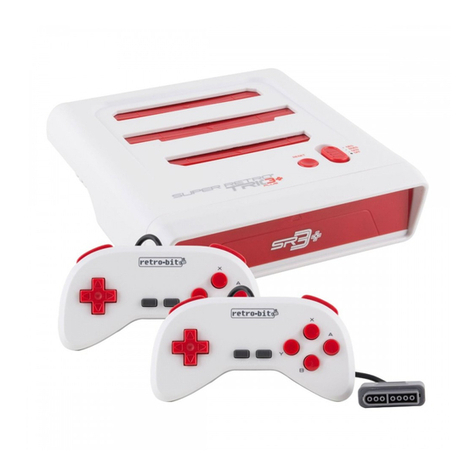 Retro-Bit SUPER RETRO TRIO+ instruction manual