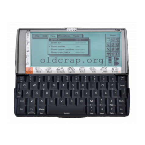 Psion 5MX Series Setting up for the Internet