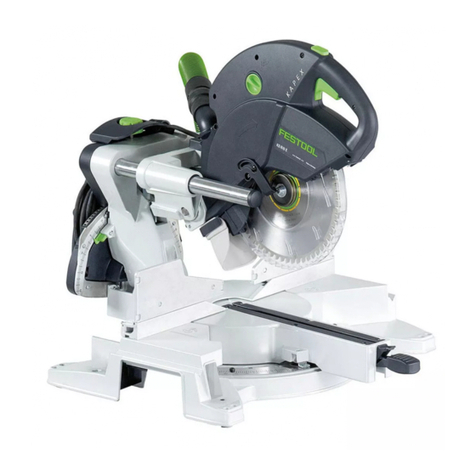 Festool KS 120 KB User manual