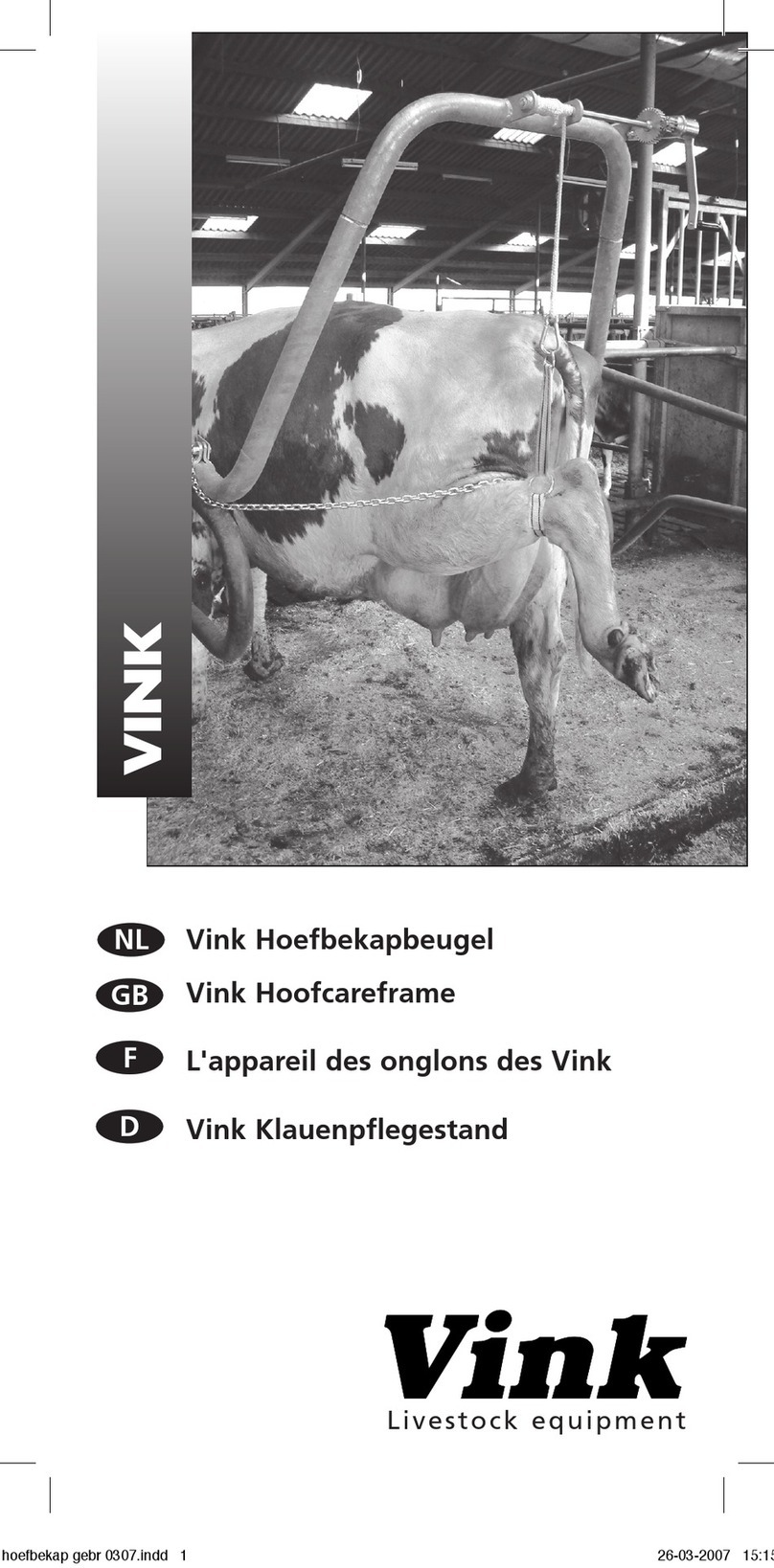 Vink 0604521 quick start guide