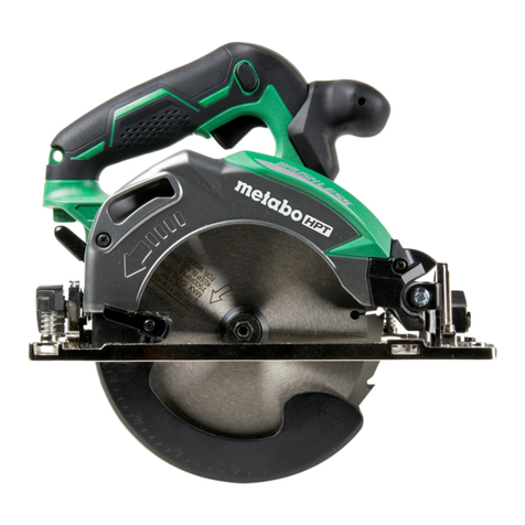 Metabo HPT C18DBAL Troubleshooting guide