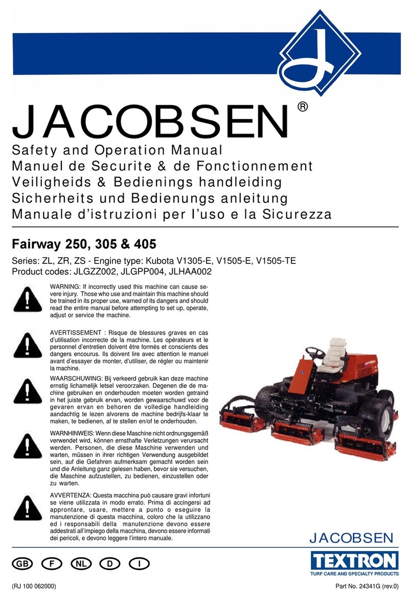 Textron Jacobsen Fairway 250 Guide