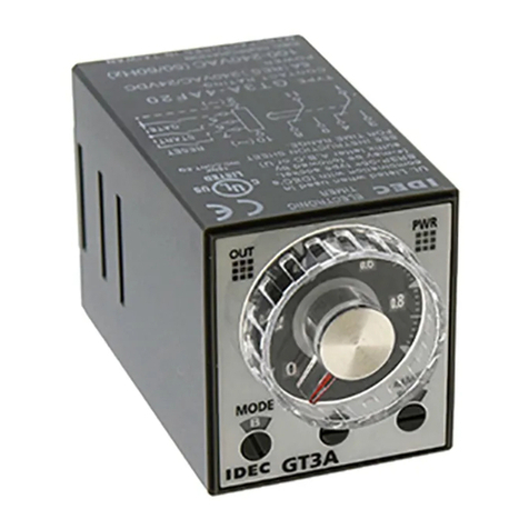 IDEC GT3A Series manual