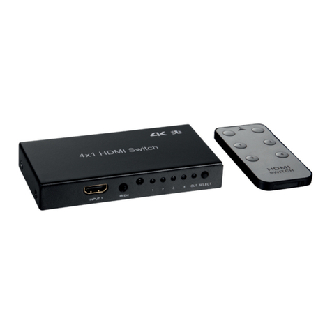Celexon Expert HDMI 4x1 Operation manual