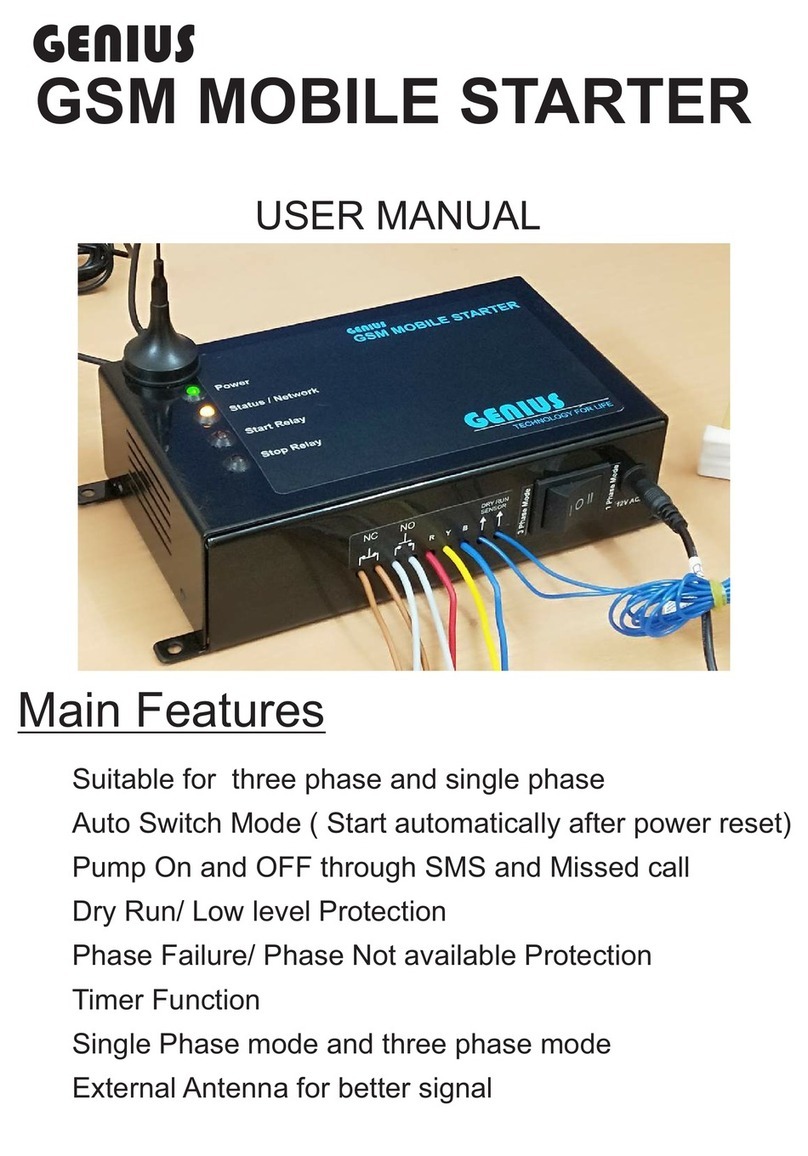 Genius GSM MOBILE STARTER user manual Genius GSM MOBILE STARTER user manual