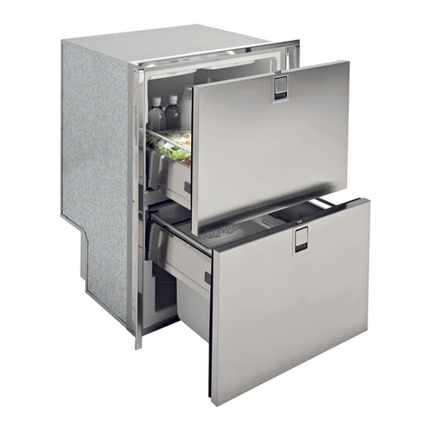 Isotherm DR 160 INOX COMBO instruction manual