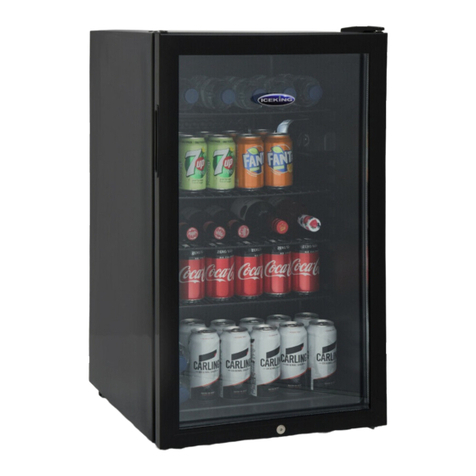Iceking ICE-BF150K.E Installation and operating manual