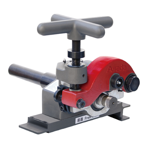 Asada ROLL GROOVER 640 instruction manual