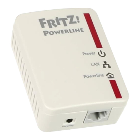 AVM FRITZ!Powerline 510E Owner's manual AVM FRITZ!Powerline 510E Owner's manual