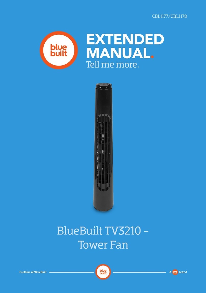 BlueBuilt TV3210 extended manual
