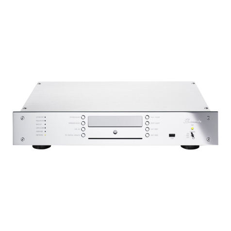 Burmester Musiccenter 151 MK2 Operation manual