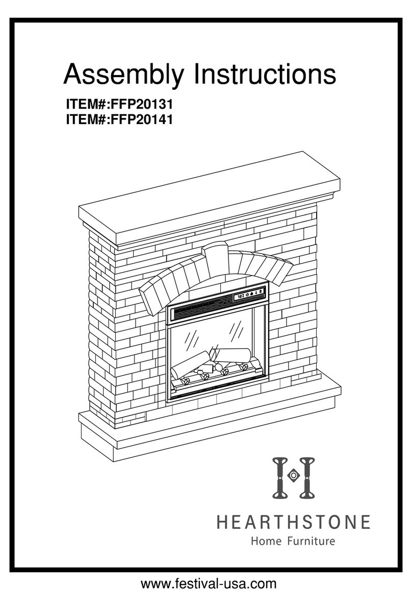 HearthStone FFP20131 Assembly instructions