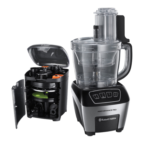 Russell Hobbs RHFP6010AU Installation instructions manual