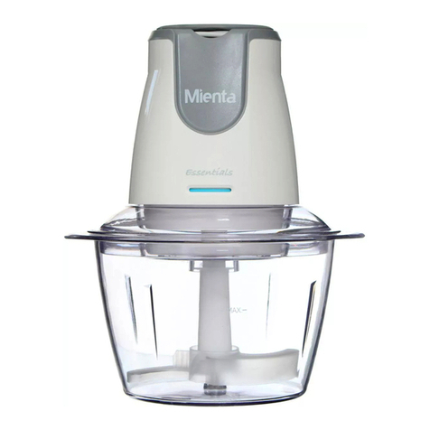 Mienta ESSENTIALS CH23101A instruction manual