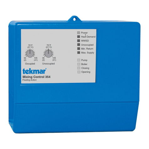 Tekmar Mixing Control 354 Data brochure