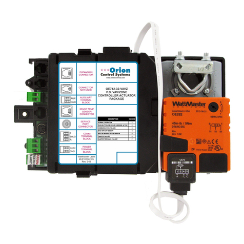 Orion Control Systems OE742-32-VAVZ User manual