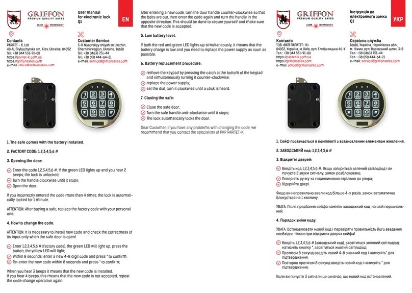 Griffon Q1 user manual
