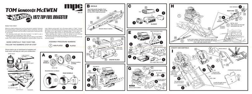 MPC Mattel HotWheels Tom The Mongoose McEwen manual MPC Mattel HotWheels Tom The Mongoose McEwen manual