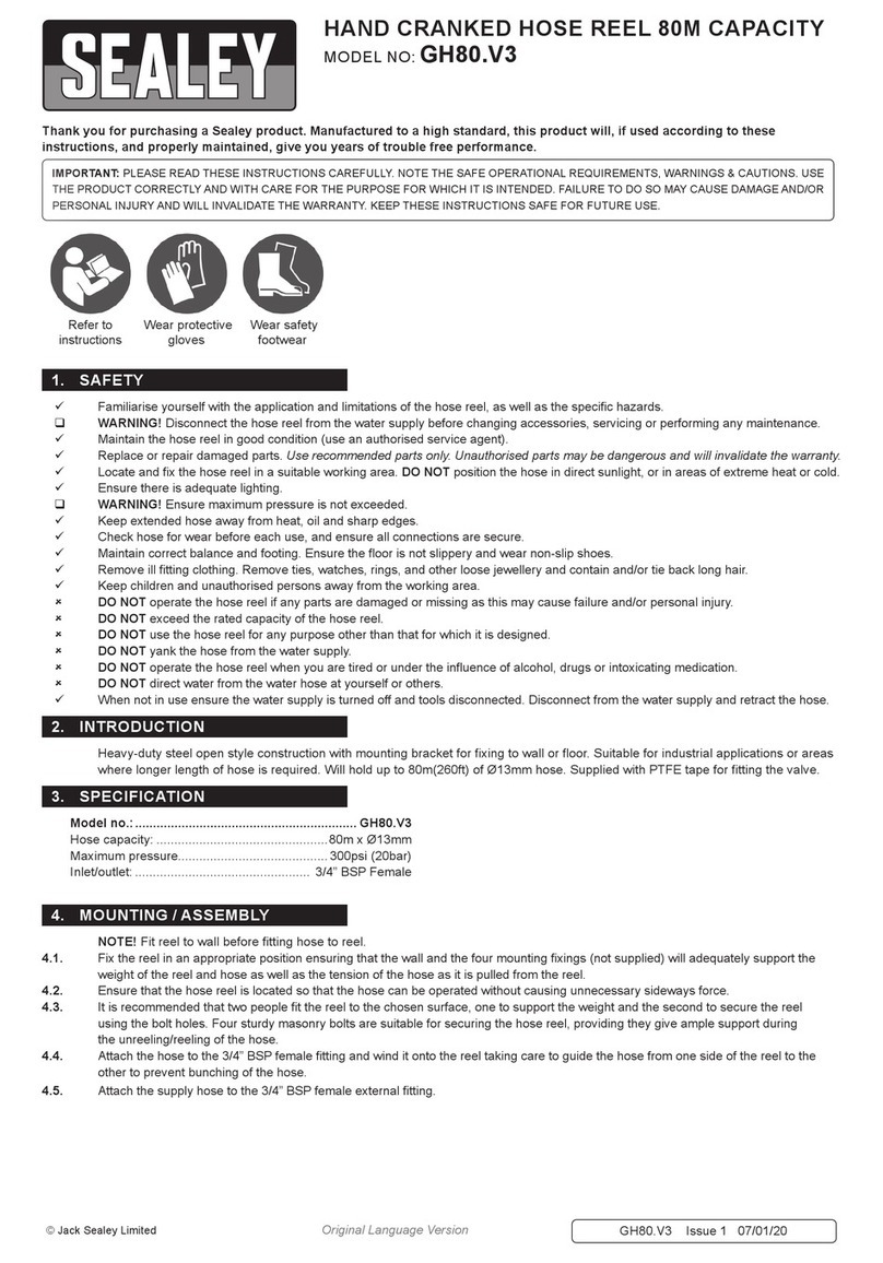 Sealey GH80.V3 User manual