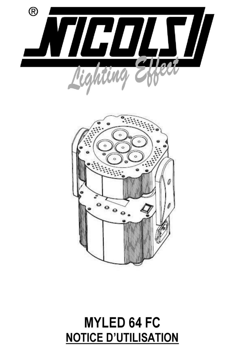Nicols MYLED 64 FC user guide