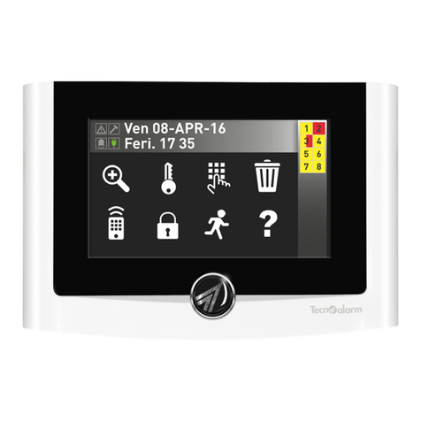 Technoalarm UTS 4.3 PROX User manual