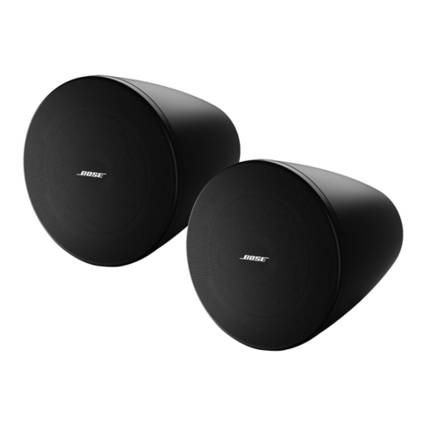 Bose Professional DesignMax DM5P installation guide