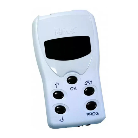 FAAC SLHP Decoder manual
