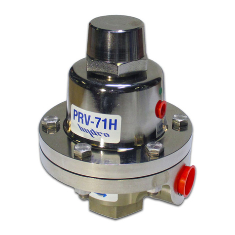 Hydro Instruments PRV-71H Series Operation and maintenance manual