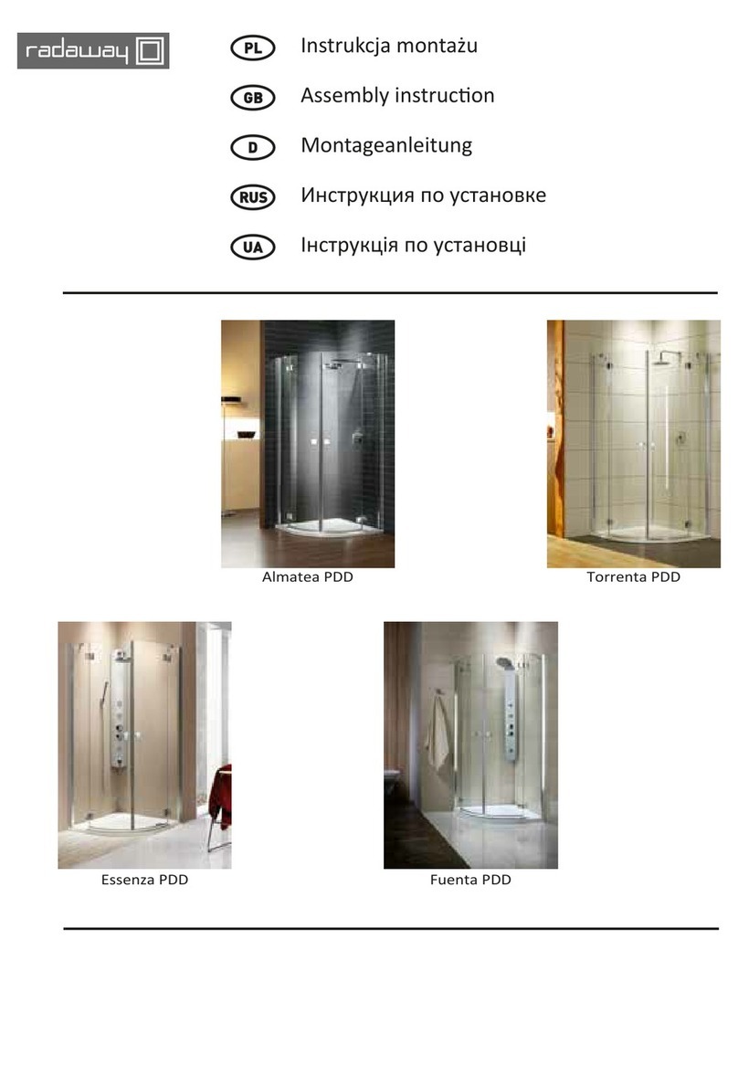 Radaway Almatea PDD User manual Radaway Almatea PDD User manual