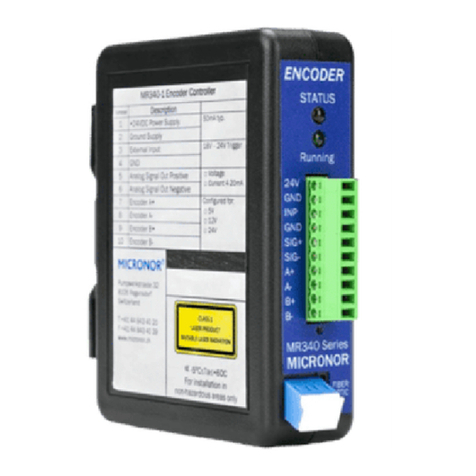 Micronor MR430-1 Use and care manual