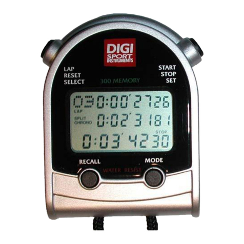 Digi Sport Instruments DT300 User manual