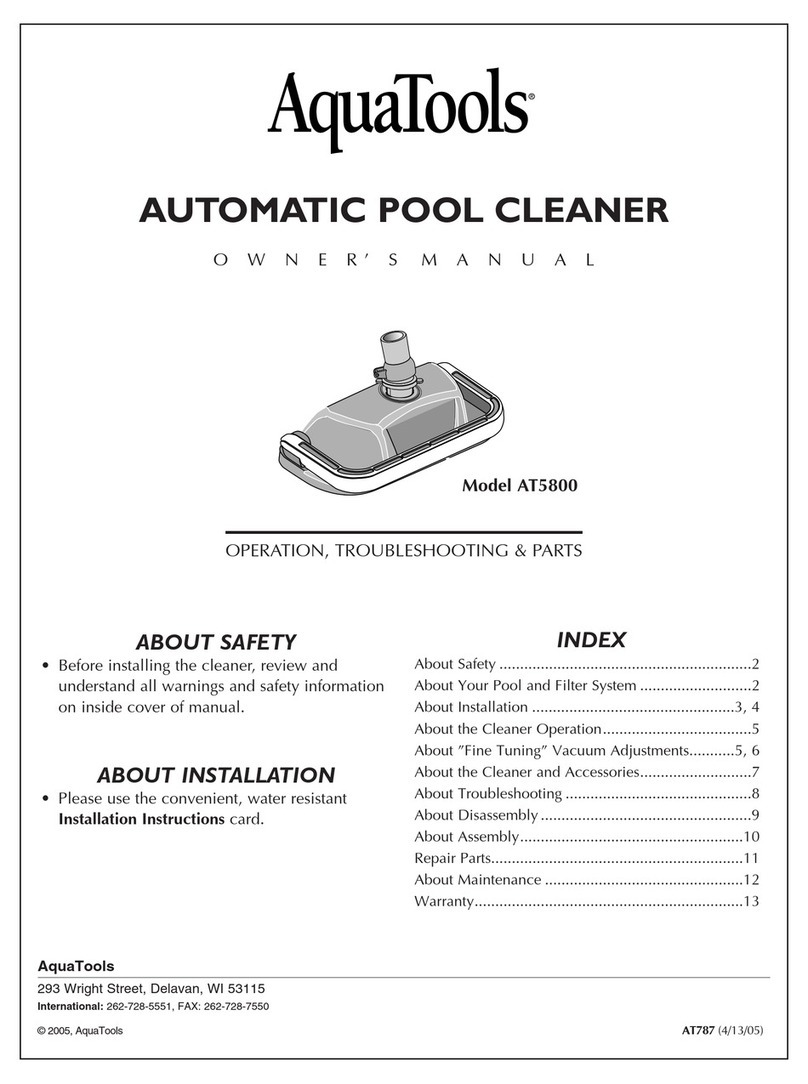 AquaTools AT5800 User manual