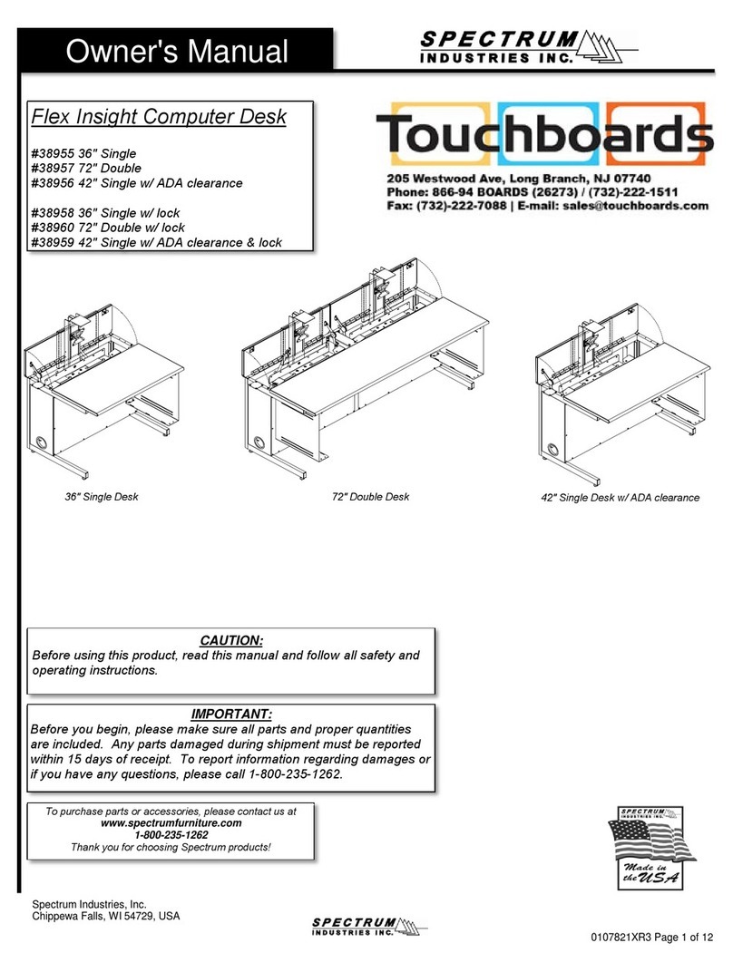 Spectrum Industries 38955 User manual