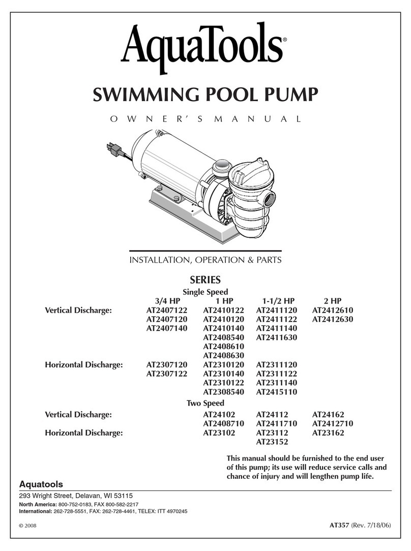 AquaTools AT2407122 owner's manual