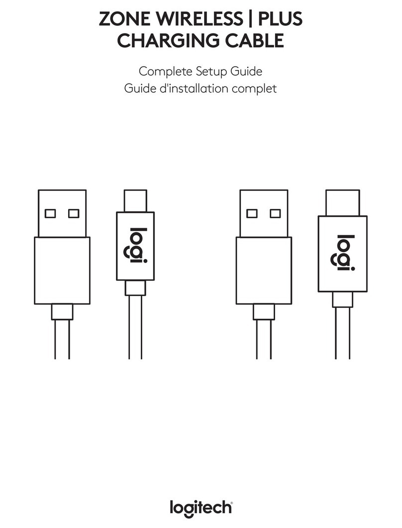 Logitech ZONE WIRELESS Assembly Instructions