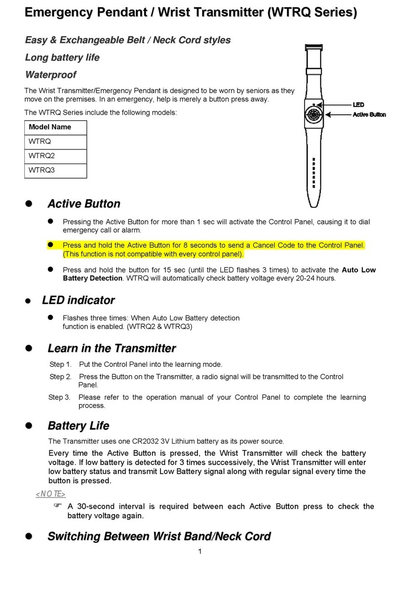 Climax Technology WTRQ Series User manual
