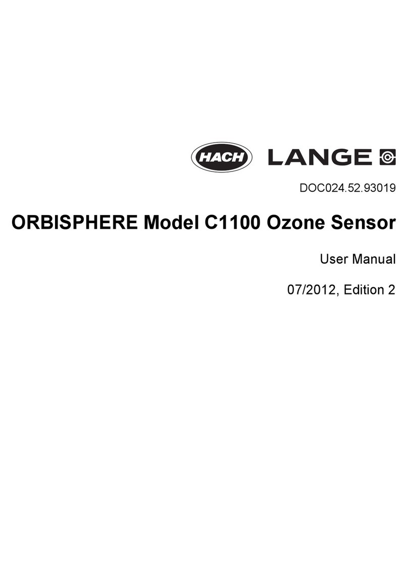 Hach orbisphere C1100 User manual
