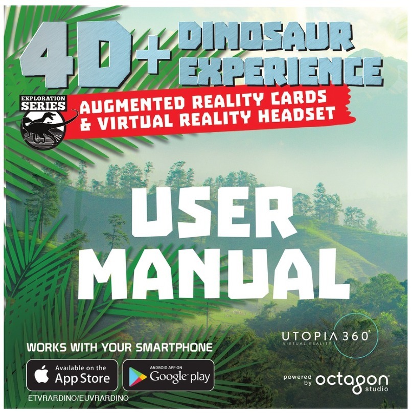 Utopia 360 4D+ Dinosaur Experience user manual