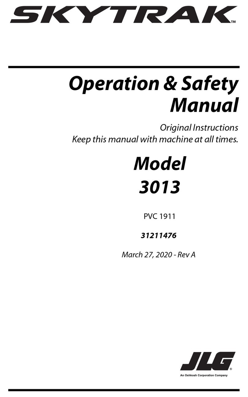 JLG Skytrak 3013 Operation & safety manual