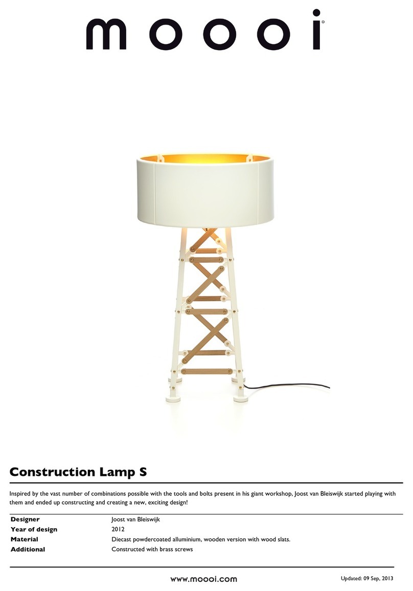 Moooi Construction Lamp S Configuration guide