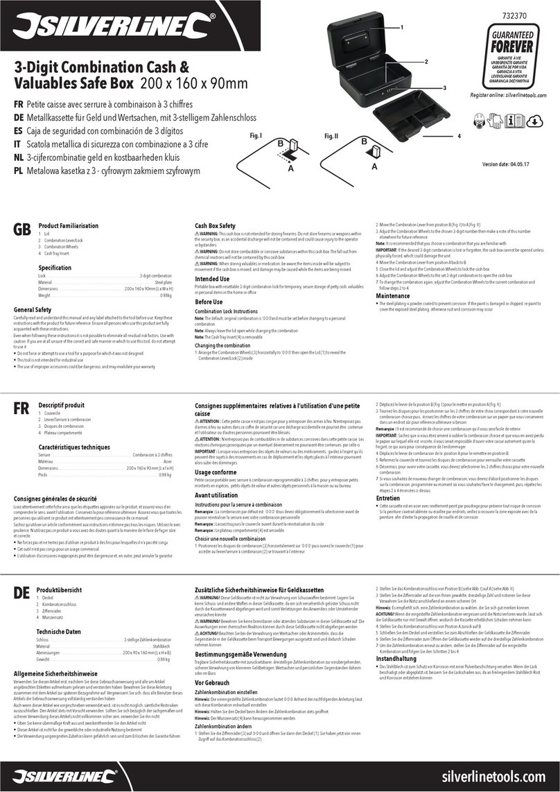 Silverline 732370 User manual