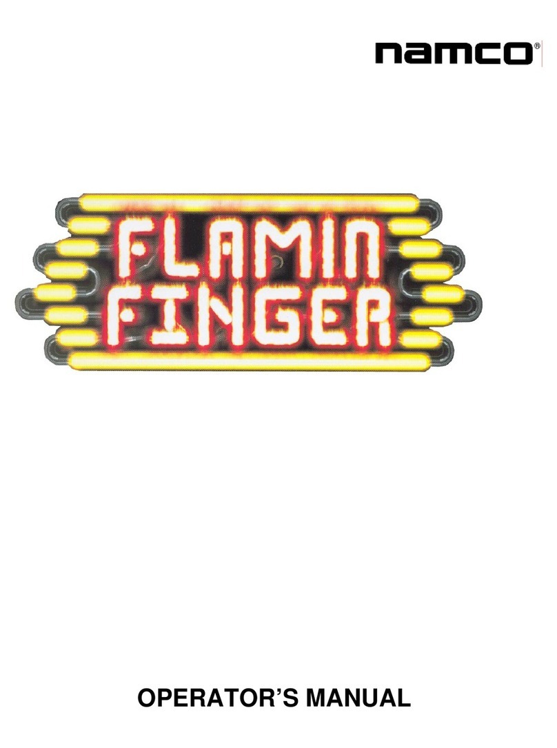 NAMCO FLAMING FINGER User manual