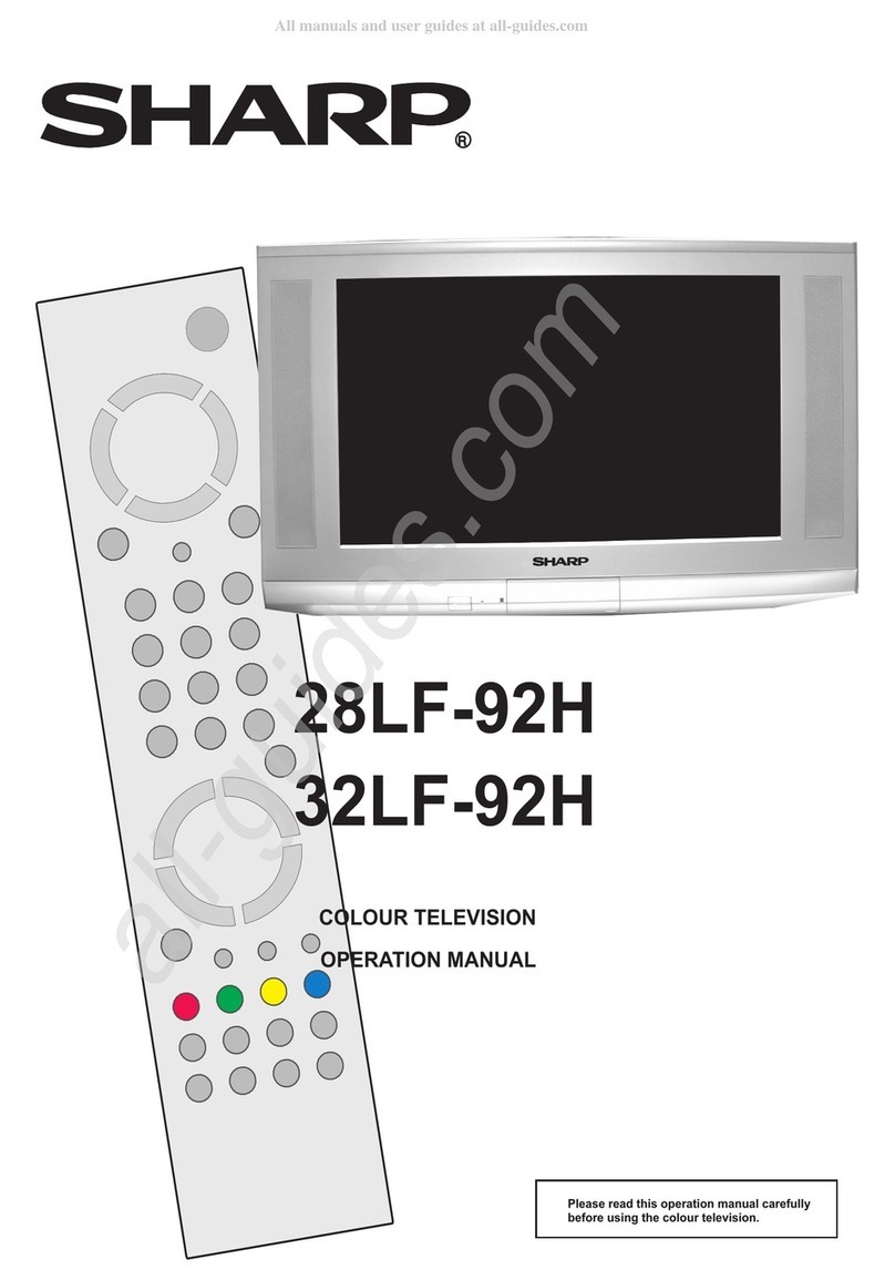 Sharp 28LF-92H User manual