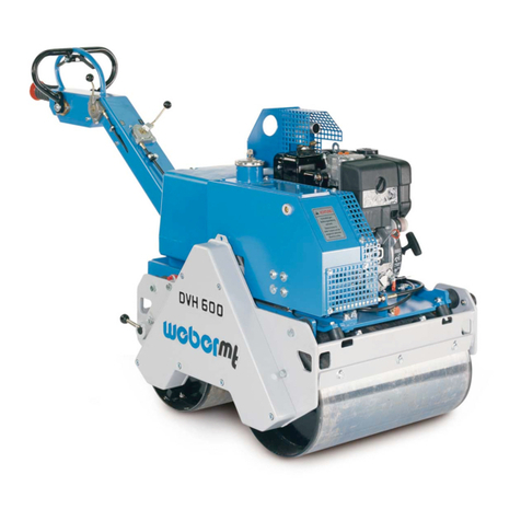 Weber DVH 600 Operating and maintenance manual