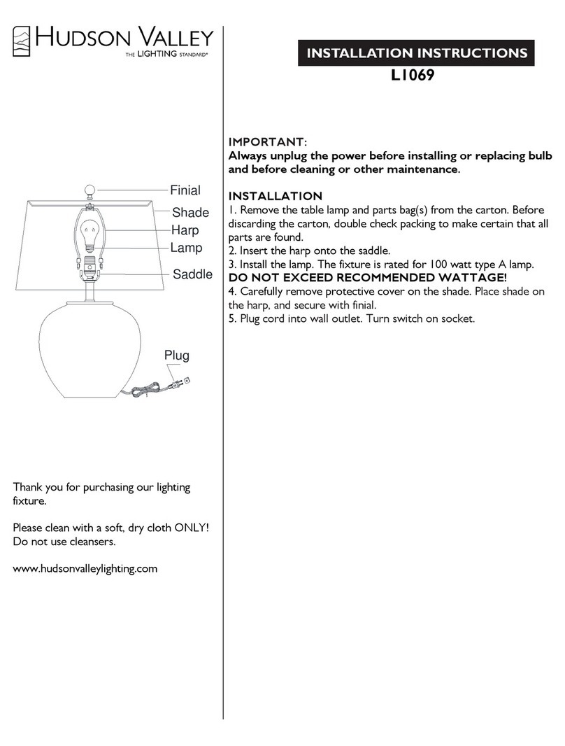 hudson valley L1069 User manual