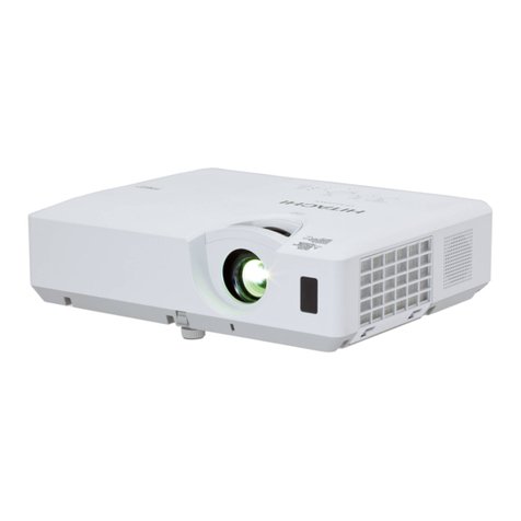 Hitachi CP-X25LWN User manual