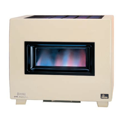 Empire Heating Systems RH-50-7 Installation instructions and owner's manual