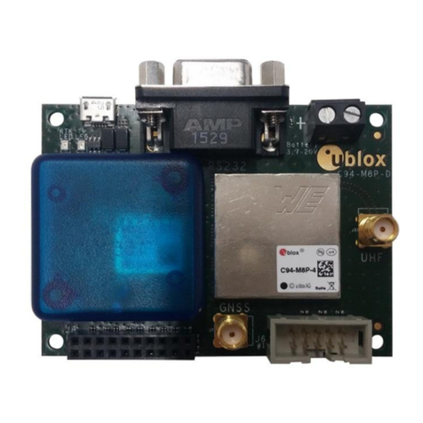 Ublox C94-M8P User manual Ublox C94-M8P User manual