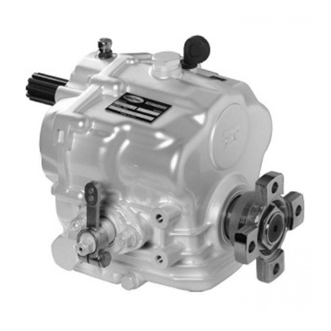 Twin Disc TECHNODRIVE TMC 60 P Service manual